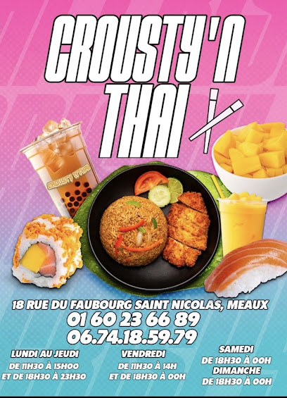 Crousty'nthai Restaurant à Meaux