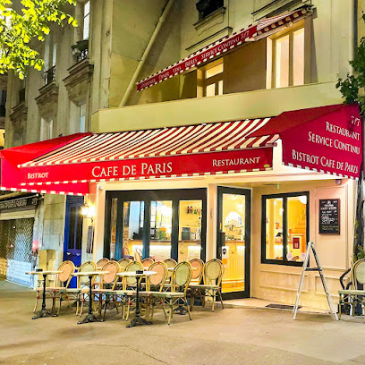 Bistrot Café De Paris Restaurant à Paris 11