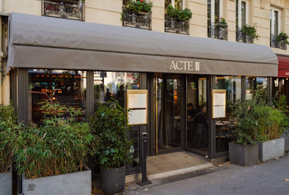 Acte Iii Restaurant à Paris 13