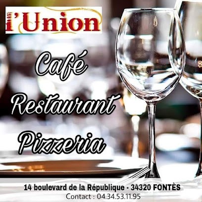 L'Union Café Restaurant Pizzeria, Restaurant à Fontès