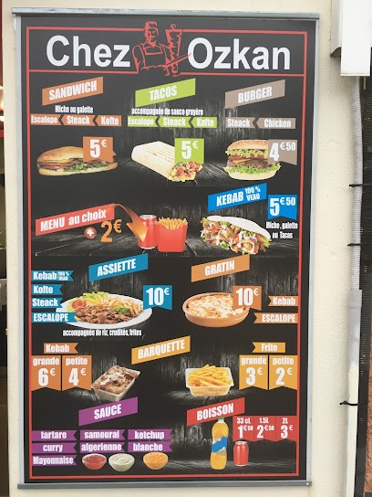 CHEZ OZKAN, Restaurant à Oyonnax
