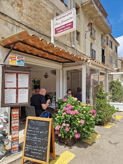 Restaurant Chez Jeannette, Restaurant à Piana
