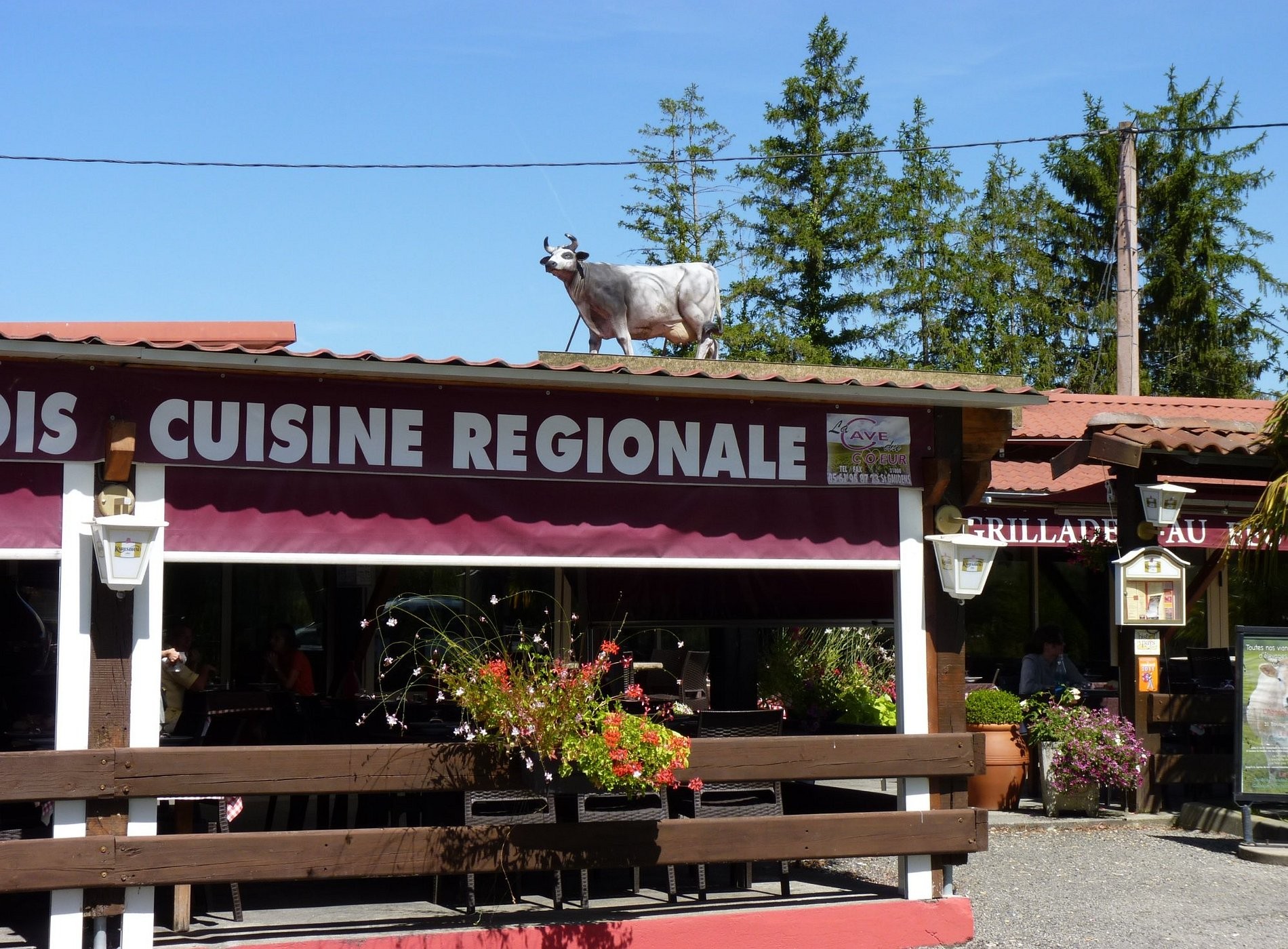 L'Auberge Champêtre, Restaurant à Escanecrabe